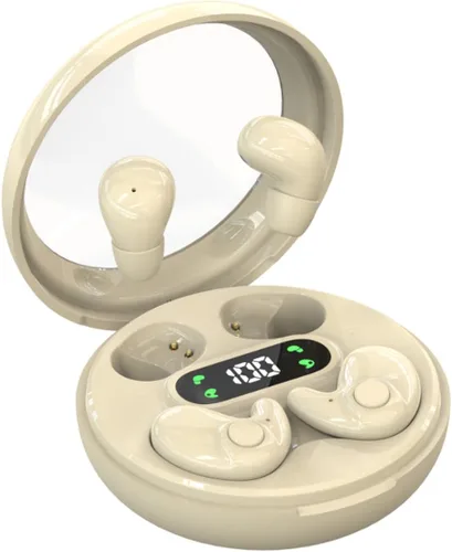 Vista 9 de Earbuds,Mini Invisible Sleep Earbuds,Bluetooth 5.4 Ultra-Stylish Headphones for Sleep,Comfortable Blocking Noise,2-Pack Small mini Invisible