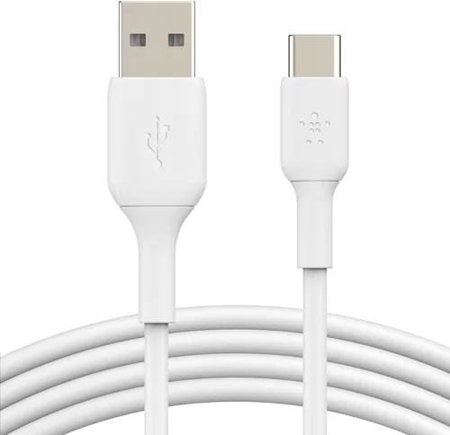 Vista 16 de Belkin Cable USB C a USB A, 3.3 pies, 15 W, cargador tipo C, cable de carga de iPhone para iPhone 16, Galaxy S25, Pixel 9, AirPods, iPad Pro, Negro