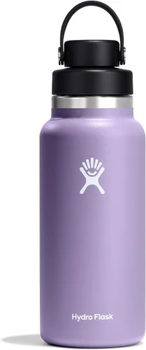Vista 14 de Hydro Flask Botella de agua – Acero inoxidable aislado – Tapa de boca ancha para chug, antiderrames, a prueba de fugas en rocío de 40 onzas Dew