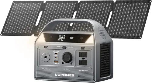 Vista 10 de Estación de energía portátil UDPOWER C400, 256Wh, 400W
