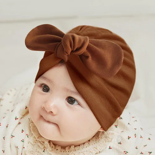 Vista 5 de PHEZEN 6 sombreros de bebé recién nacido, gorro suave lindo para niños y niñas de 0 a 6 meses, gorro de hospital tipo 4, Type 4