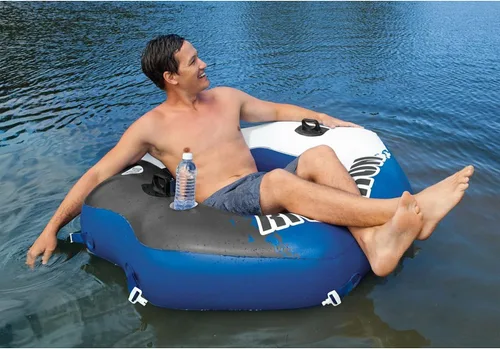 Vista 6 de Intex River Run Gomón inflable para descansar en el agua con conectores 58854EP (2 unidades).