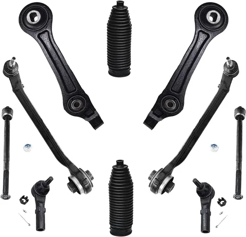 Vista 608 de Detroit Axle - Kit de suspensión frontal de 10 piezas para Dodge Avenger 2008-2014, Chrysler Sebring 2007-2010, 2 brazos de control inferiores, 2