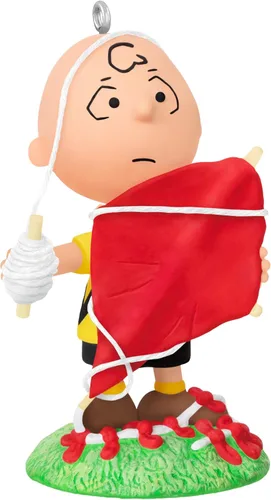 Vista 10 de Hallmark Keepsake Adorno de Navidad de Mesa 2025, La Pandilla de Snoopy Feliz Navidad, ¡Charlie Brown! con Luz y Sonido, Regalos para Fans de Snoopy