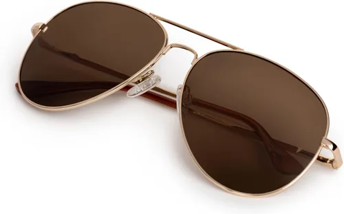Vista 3 de EVEE Gafas de sol polarizadas estilo aviador, gafas de sol militares clásicas (cout)