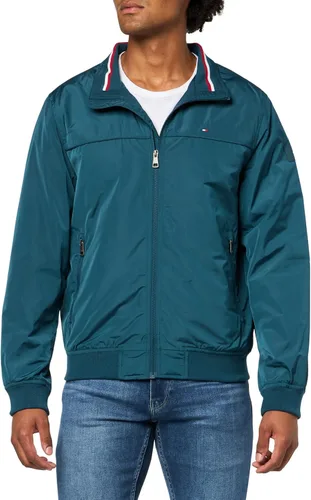 Vista 12 de Tommy Hilfiger Chaqueta bomber de memoria sintética de rendimiento para hombre