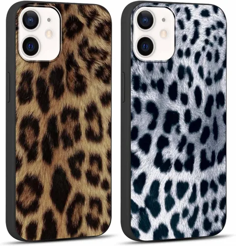 Vista 7 de Paquete de 2 fundas de teléfono con bonito estampado de guepardo para iPhone 7/8/SE 2020 / SE 2022 de 4.7 pulgadas, diseño de leopardo de lujo