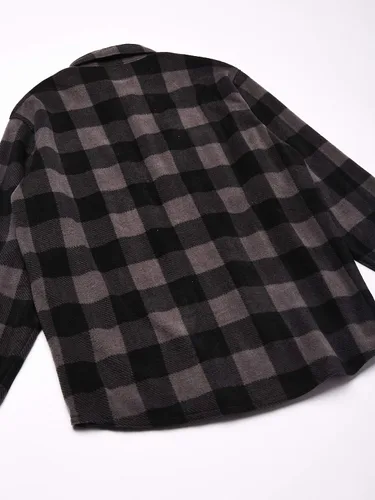 Vista 5 de Wrangler Authentics - Camisa de vellón pesado, de manga larga, para hombre