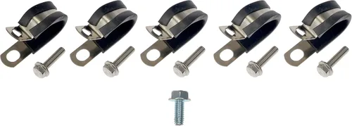 Vista 6 de Dorman 819-812 Línea de combustible trenzada de acero inoxidable flexible frontal compatible con modelos seleccionados Chevrolet/GMC (OE FIX)