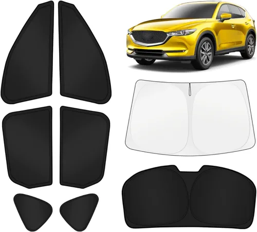 Vista 202 de KUST - Parasol plegable para parabrisas para BMW X1 E84, accesorios 2011 2012 2013 2014 2015, protector de visera de sol ajustable que bloquea