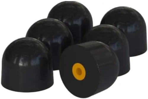 Vista 4 de Flare Audio Puntas de repuesto aisladas, 3 pares/6 puntas de espuma Puntas de espuma viscoelástica para tapones para oídos de conciertos