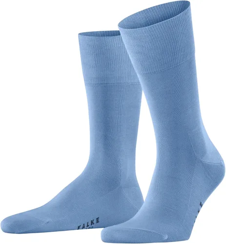 Vista 2 de FALKE Calcetines Tiago de vestir para hombre, algodón sostenible, tripa, 1 par Azul (Arándano)