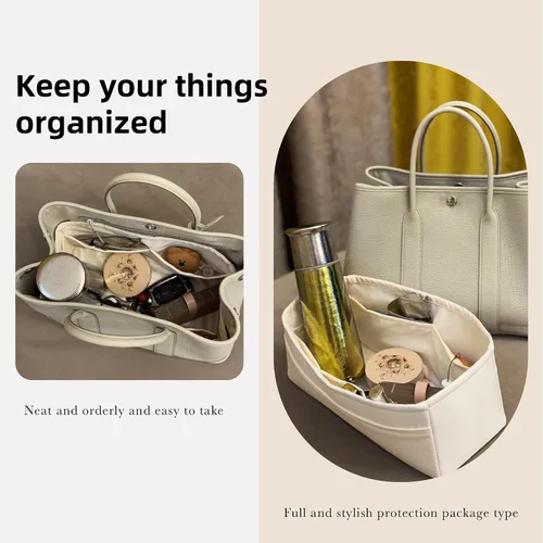 Vista 8 de DGAZ Organizador de bolso sedoso, organizador de bolsos de lujo y bolso de mano, organizador de bolsas Simplicity para fiestas de jardín 3036 bolsas