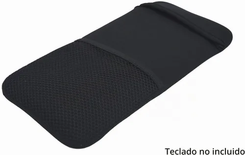 Vista 2 de Wanty Funda protectora de neopreno para teclado Bluetooth inalámbrico Apple MC184LL/B MC184CH y MLA22LL/A y Logitech Easy-Switch K810/K811
