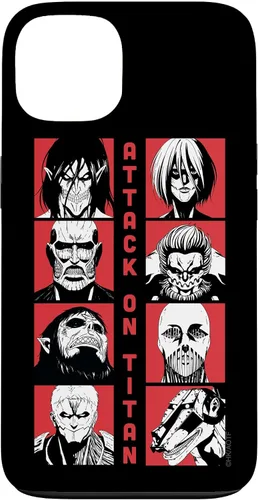 Vista 7 de Attack on Titan Funda Titan Lineup de temporada 4 para iPhone 17