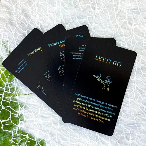Vista 8 de Mazo de Cartas del Oráculo de la Vida sishui, Cartas del Oráculo de la Información Mental, Cartas del Oráculo para Principiantes, Respuestas