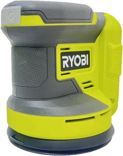 Vista 3 de Ryobi One+ Lijadora de órbita aleatoria de 18V de 5 pulgadas La batería y el cargador se venden por separado