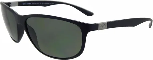 Vista 3 de Ray-Ban Liteforce Tech RB4179 601S9A - Lentes de sol color negro mateverde polarizado de 2.441in, Negro