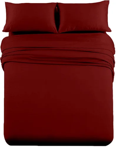 Vista 18 de Cottingon Juego de sábanas de 5 piezas tamaño King dividido para camas dobles ajustables, sábanas de microfibra de lujo suave XL para colchón