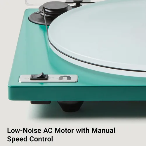 Vista 2 de U-Turn Audio - Tocadiscos Orbit Plus (Gen 2) con preamplificador incorporado, verde