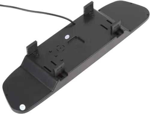 Vista 4 de Monitor de video de coche de 4.3 pulgadas, espejo retrovisor automático, pantalla LCD de 12 V-24 V, montaje universal, espejo de corriente con clip