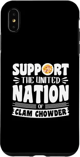 Vista 11 de iPhone 16 Support the united nation of Clam Chowder Case