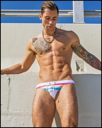 Vista 52 de Bang Men's Swimwear - Swim Mini Brief - Low Rise Fit Bikini Swimsuit