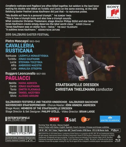Vista 2 de Mascagni Cavalleria Rusticana - Leoncavallo Pagliacci