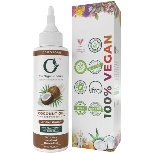 Vista 9 de Aceite de ricino orgánico prensado en frío para cabello, piel, pestañas, cejas, 100% puro, sin hexano, aceite facial natural para la nutrición