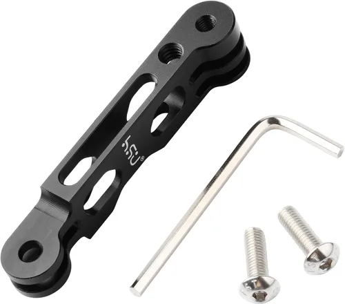 Vista 9 de HSU Brazo de extensión para GoPro, soporte de brazo de extensión de palo de casco de poste de aluminio