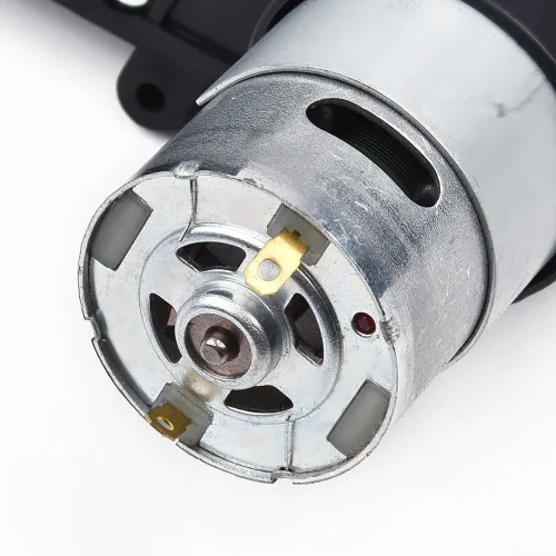 Vista 8 de 12V RS550 Electric Gearbox Motor 40000RPM 45W 5A with Metal Intermediate Gear for Ride On Car Replacement