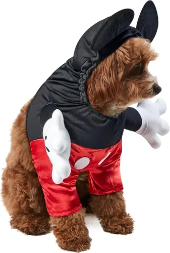 Vista 5 de Rubie's Disney: Disfraz de Mickey & Friends para mascotas, Mickey Mouse, XXL, 200650_XXL