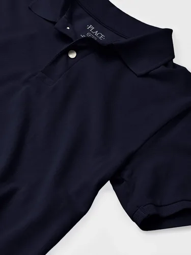 Vista 3 de The Children's Place Boys and Toddler Short Sleeve Pique Polo