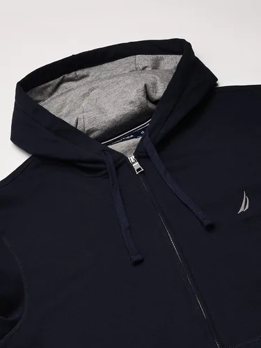 Vista 2 de Nautica Anchor - Sudadera con capucha y cremallera completa para hombre