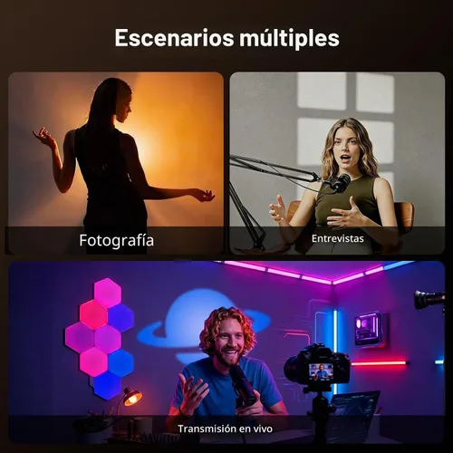 Vista 9 de SmallRig Linterna zoomable de la fotografía del RF 20C 20W LED, proyector