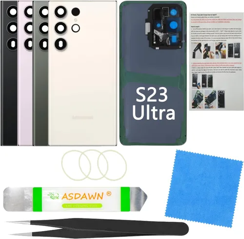 Vista 54 de Para Galaxy Note 8 SM-N950 All Carriers Reemplazo de cristal del panel Cinta preinstalada + lente de cámara preinstalada + kit de herramientas