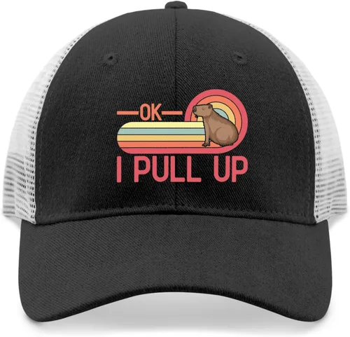 Vista 9 de Cap Ok I Pull Up Dad Hats, Graphic Cap for Women