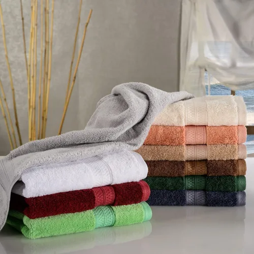 Vista 6 de Superior Collection Toallas de baño absorbentes/algodón suave y rayón de bambú