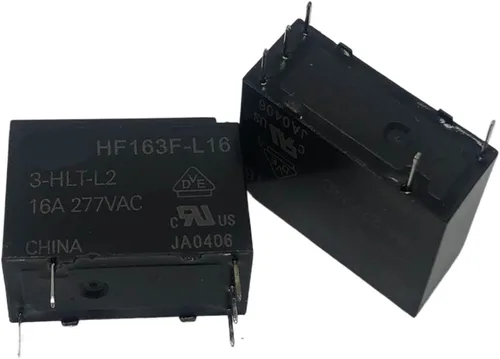 Vista 3 de NiSza 1PCS HF163F-L16 3-HLT-L2 Relay Magnetic Holding 5 pin