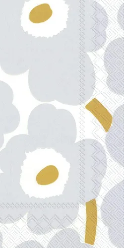 Vista 11 de IHR Ideal Home Range Servilletas de cena Marimekko desechables de 3 capas de papel, 8.5 x 4.5 pulgadas, Juhannustaika, 16