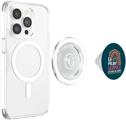 Vista 4 de La Mejor Química Divertido Mujer Regalo para una Quimica PopSockets MagSafe PopGrip for iPhone
