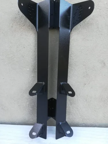 Vista 4 de Soportes de montaje en pilar del parabrisas con barra de luces LED para Jeep Grand Cherokee WJ 99-04