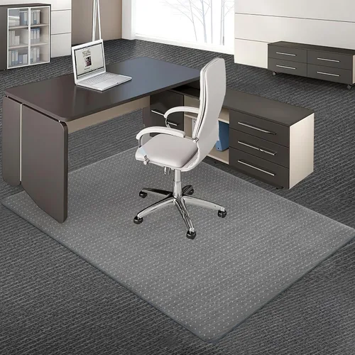Vista 11 de BesWin Tapete para silla de oficina para alfombras, paquete de 2