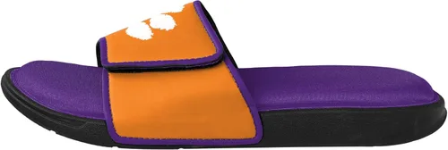 Vista 47 de FOCO Sandalias deportivas de espuma para ducha con logotipo de equipo universitario de la NCAA para hombre