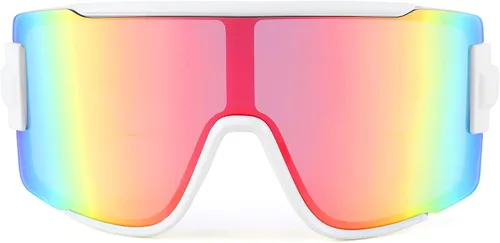 Vista 9 de FEISEDY Gafas de sol para hombres y mujeres, gafas de béisbol deportivas de los años 80 para jóvenes, adolescentes, correr, softbol, B4057