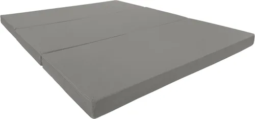 Vista 26 de Shikibuton Cama plegable en 3, espuma de alta densidad de 1.8 lbs, tamaño Twin, Full, Queen, colchones plegables. Turquesa