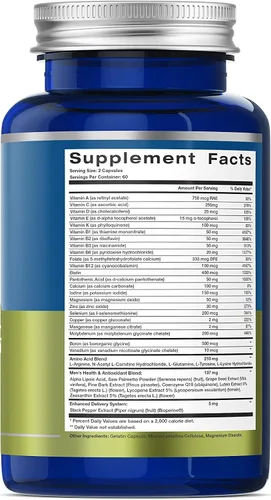 Vista 2 de Multivitamínico completo para hombre