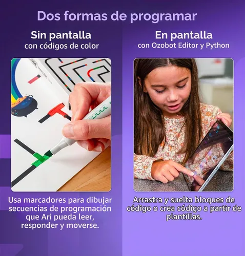Vista 7 de Ozobot Ari 18 Bot Classroom Kit Edades 8-14 Codificación STEM para escuelas