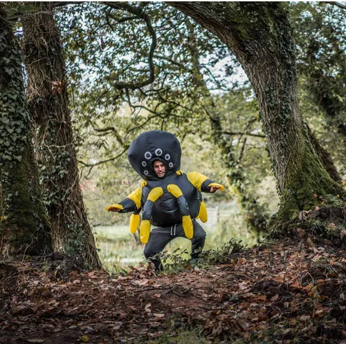 Vista 8 de Disfraz inflable de araña para adultos (talla única)