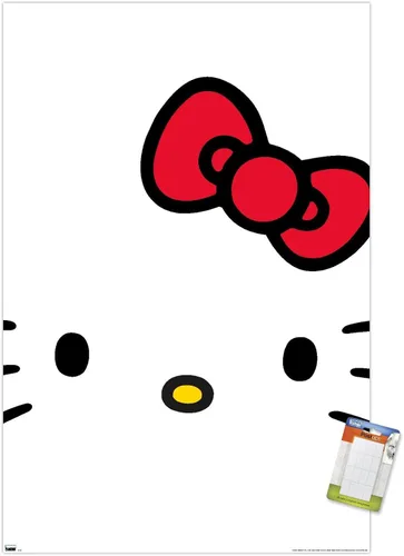 Vista 12 de Trends International Hello Kitty and Friends: 21 Over The Top - Póster de pared de Hello Kitty, 34 pulgadas de largo x 22.4 pulgadas, versión